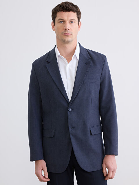 LCWAIKIKI Classic Regular Fit Klasik Yaka Erkek Blazer Ceket - W5MV30Z8-RXZ
