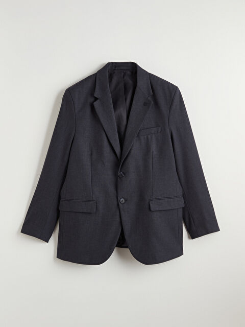 LCWAIKIKI Classic Regular Fit Klasik Yaka Erkek Blazer Ceket - W5MV30Z8-RXZ