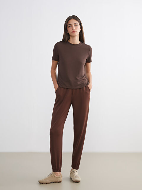 LCWAIKIKI Basic Elasticated Waist Women's Jogger Sweatpants - W5N146Z8-