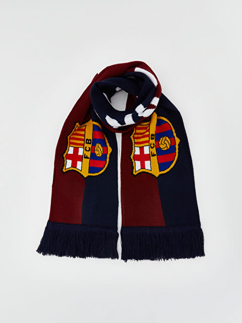 LCW ACCESSORIES Barcelona Baskılı Erkek Atkı - W5N198Z8-CRP