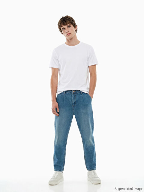 LCW Jeans 800 Balloon Fit Erkek Jean Pantolon - W5N238Z8-H45