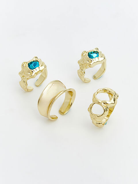 LCW ACCESSORIES 4 Parça Kadın Yüzük Seti - W5N474Z8-J5T