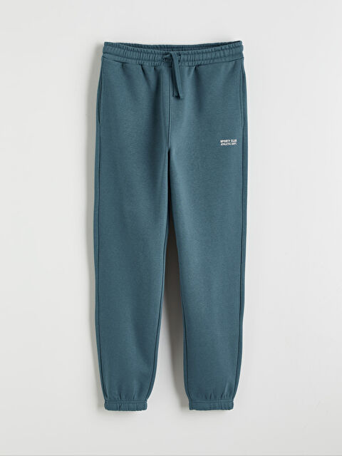 LCW Kids Elastic Waist Boys' Thick Jogger Sweatpants - W5N519Z4-R4T