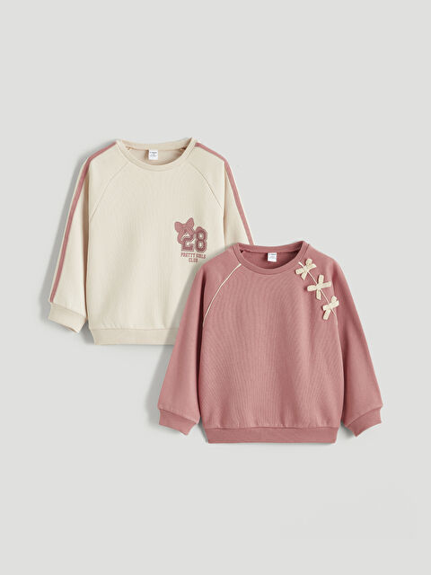 LCW Kids გოგონა ბეჟი თბილი ზედა - W5N609Z1-FWS