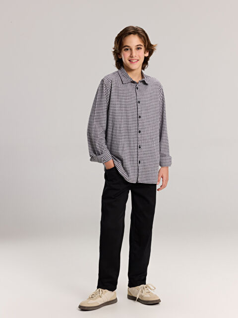 LCW Kids Slim Fit Erkek Çocuk Pantolon - W5N628Z4-RQL