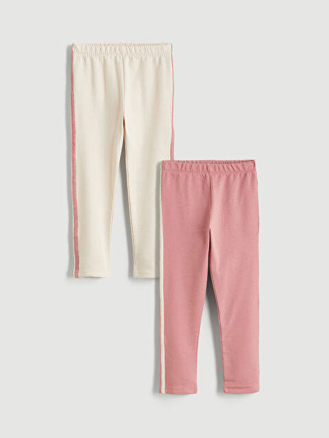 LCW Kids Girl PINK Leggings - W5N657Z1-GPV