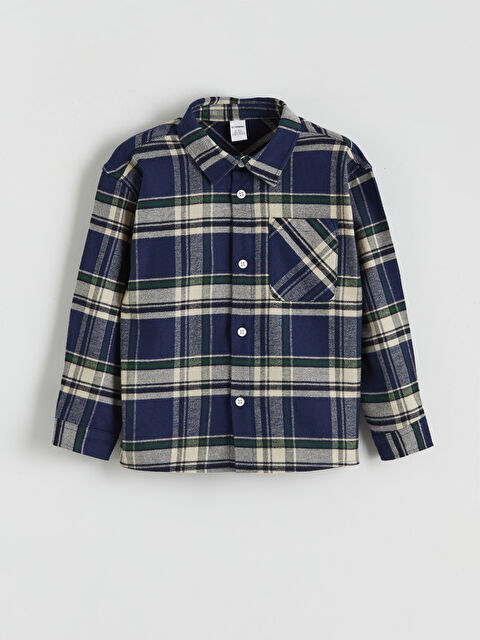 LCW Kids Cămașă ALBASTRU Băiat - W5N731Z1-LLC