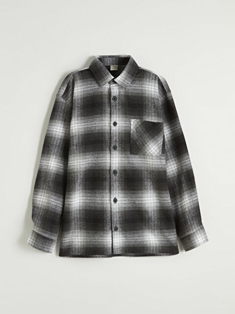 LCW Kids The Plaid Shirt for the Young Gentleman - W5N806Z4-LKX
