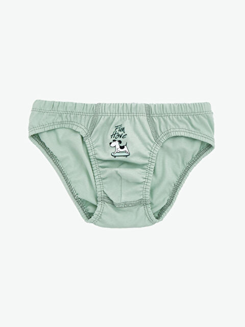 LCW Kids Baskılı Erkek Çocuk Slip Külot - W5N914Z1-G4G