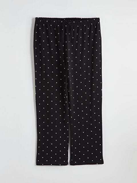 LCW DREAM Beli Lastikli Puantiyeli Kadın Pijama Alt - W5N946Z8-LQJ