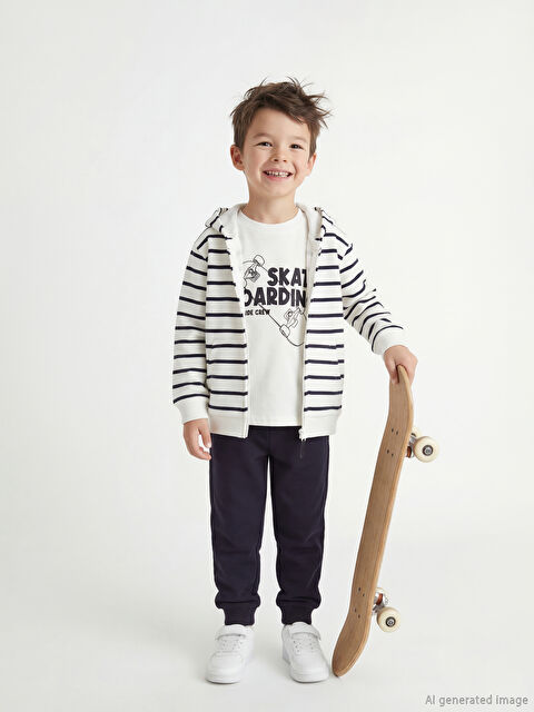 LCW Kids Baskılı Erkek Çocuk Takım 3'lü - W5N970Z1-SWF