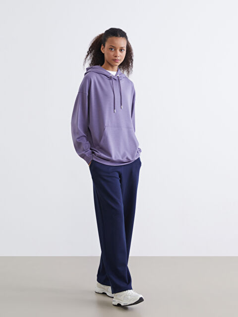 KOOR SPORT Beli Lastikli Soft Touch Kadın Eşofman Altı - W5NB51Z8-HPN