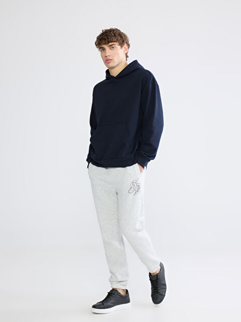 LCWAIKIKI Classic بنطلون رياضي رجالي مطبوع بخصر مطاطي - W5NB86Z8-847