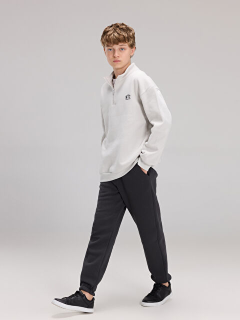 LCW Kids Baskılı Erkek Çocuk Sweatshirt ve Eşofman Altı - W5NE16Z4-ZAK