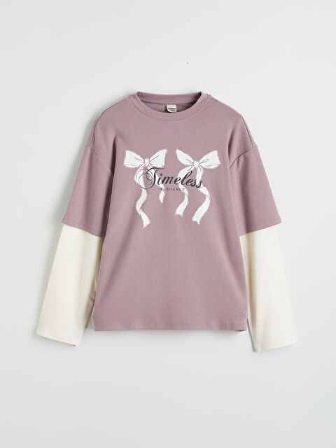 LCW Kids LILA Majica Devojka - W5NE73Z4-LY2