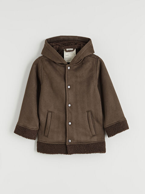 LCW baby Hooded Baby Boys' Coat - W5NI14Z1-1KM