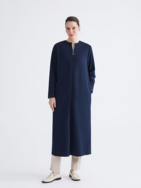 LCW Grace Bisiklet Yaka Modal Karışımlı Kadın Ferace - W5NL53Z8-E1J