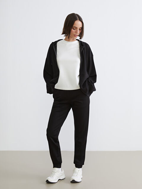 KOOR SPORT Elasticated Waist Women's Jogger Sweatpants - W5NN99Z8-CVL