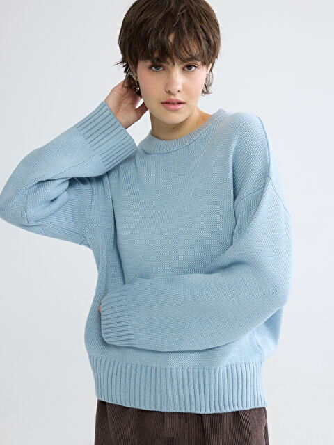 XSIDE Crew Neck Women's Knitwear Sweater - W5NO02Z8-2N3