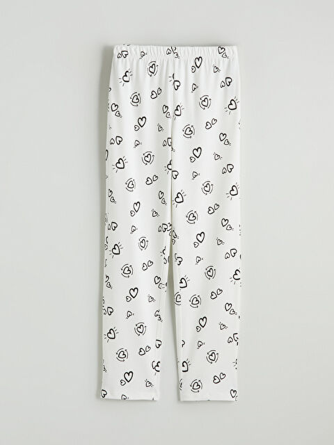 LCW Kids Beli Lastikli Kız Çocuk Pijama Alt - W5NP50Z4-LRB