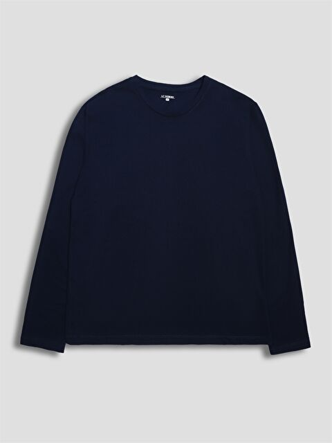 LC WAIKIKI Crew Neck Long Sleeve Men's Pyjama Top - W5NR59Z8-RFF