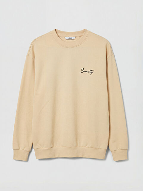 XSIDE Man BEIGE Sweatshirt - W5NS80Z8-HZZ