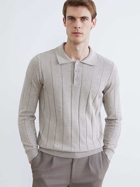 SOUTHBLUE Polo Yaka Erkek Triko Kazak - W5NU25Z8-DFL