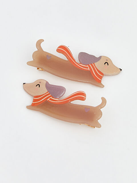 LCW ACCESSORIES Fiyonk Figürlü Kız Çocuk Toka Seti 2'li - W5NY59Z4-M0T