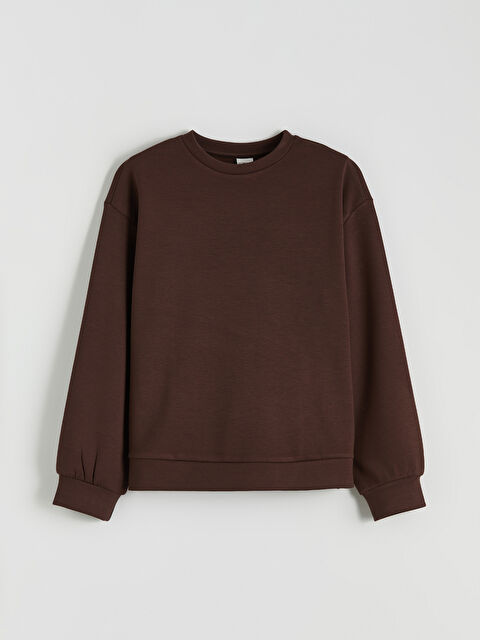 LCW Kids Basic Kız Çocuk Sweatshirt - W5O047Z4-HQ4