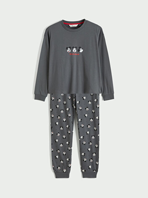 LCW Young Mickey Mouse Baskılı Kadın Pijama Takım - W5O129Z8-LRW