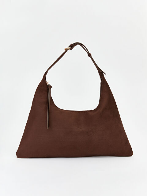 LCW ACCESSORIES Suede-Look Women's Shoulder Bag - W5O215Z8-DJ7