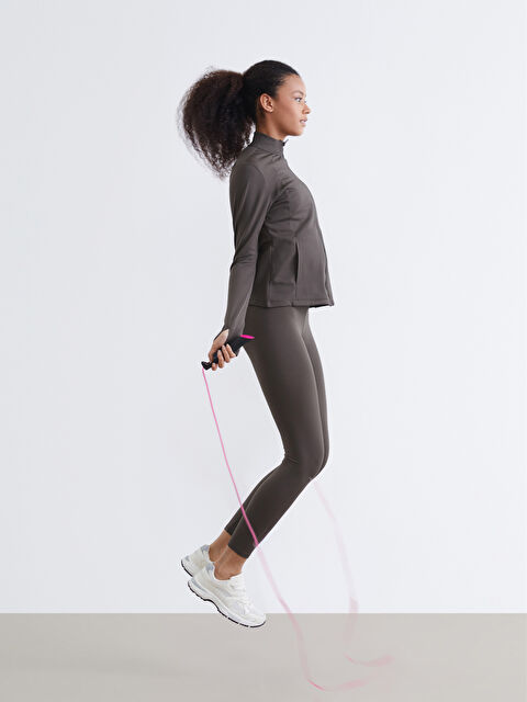 KOOR SPORT Yüksek Bel Kadın Spor Tayt - W5O463Z8-HEJ