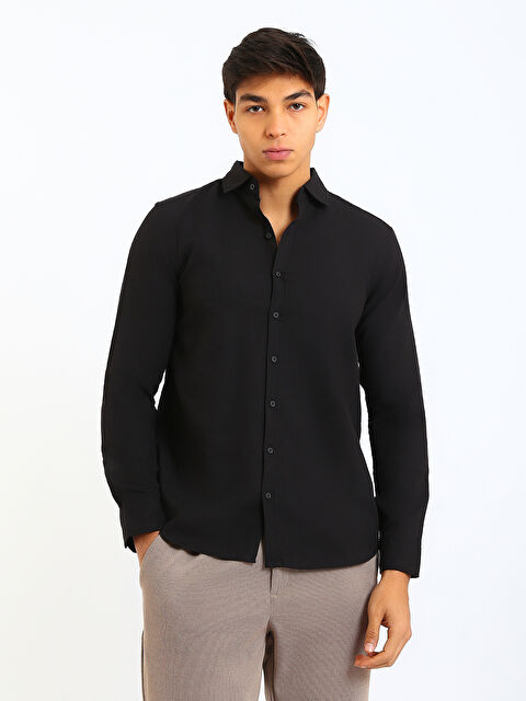SOUTHBLUE Man BLACK Shirt - W5O506Z8-CVL