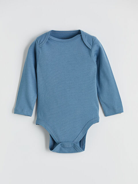 LCW baby Baskılı Erkek Bebek Çıtçıtlı Body - W5O562Z1-2V9