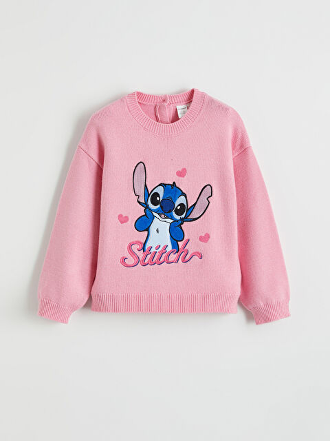 LCW Kids Girl PINK Sweater - W5O589Z1-1V4