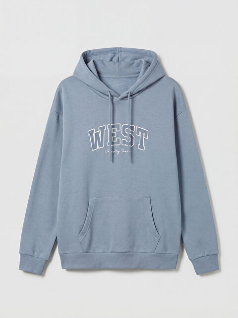 XSIDE Man BLUE Sweatshirt - W5O614Z8-VBW