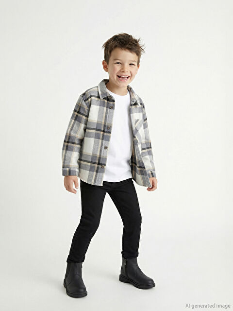 LCW Kids Basic Gabardin Erkek Çocuk Pantolon - W5O690Z1-CVL