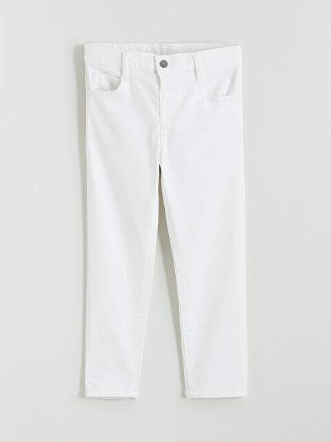 LCW Kids Basic Gabardin Erkek Çocuk Pantolon - W5O690Z1-Q6K