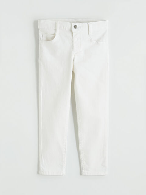 LCW Kids Basic Gabardin Erkek Çocuk Pantolon - W5O690Z1-Q6K