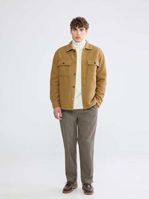 XSIDE Standart Kalıp Erkek Pileli Pantolon - W5O711Z8-LLM