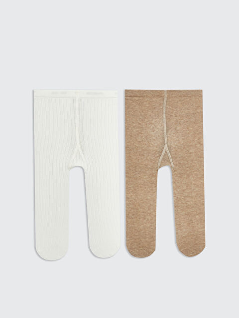 LCW baby Erkek Bebek Külotlu Çorap 2'li - W5O908Z1-FDL