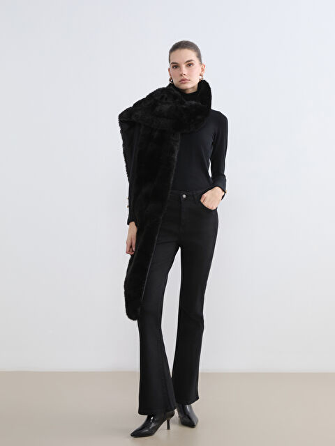 LCW Jeans Mars Flare Kadın Jean Pantolon - W5O939Z8-327