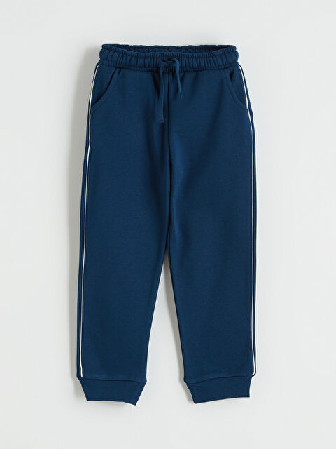 LCW Kids Beli Lastikli Erkek Çocuk Kalın Jogger Eşofman Altı - W5O977Z1-JC7