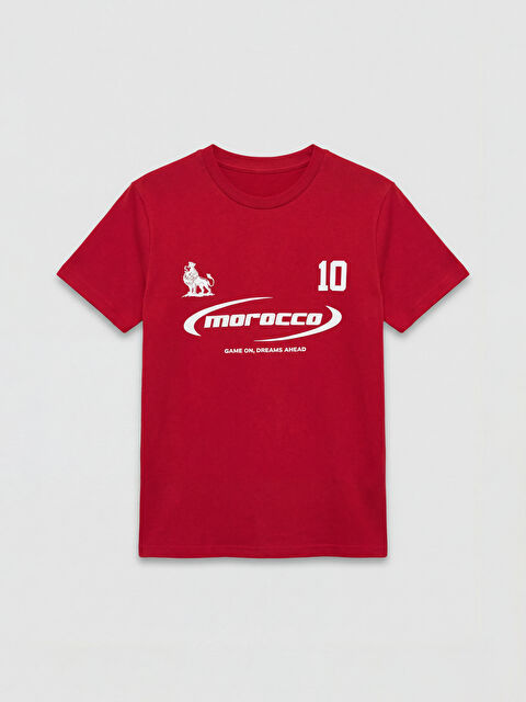 LCW Kids Crew Neck Printed Boys' T-Shirt