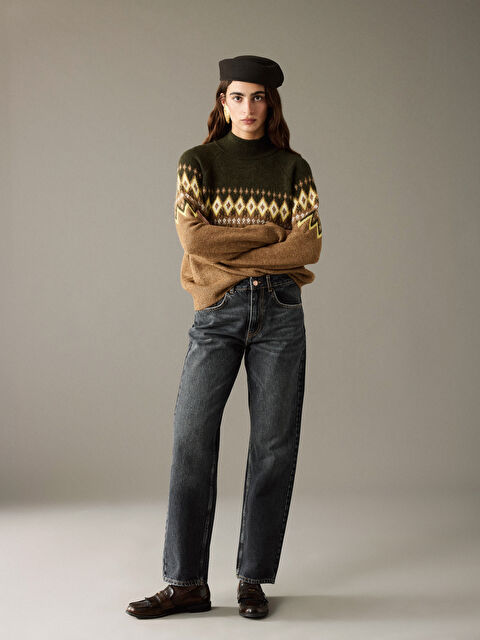 LCW Jeans Boyfriend Fit Kadın Jean Pantolon - W5OB32Z8-327