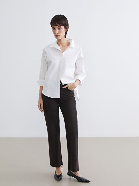 LCW Jeans Straight Fit Kadın Jean Pantolon - W5OB36Z8-2OX