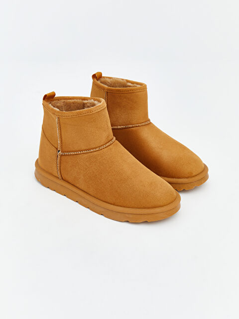 LCW STEPS Süet Görünümlü İçi Kürklü Kız Çocuk Bot - W5OC51Z4-CXS