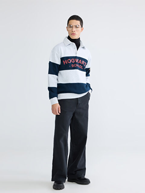 XSIDE Standart Kalıp Gabardin Erkek Pantolon - W5OF40Z8-HFF