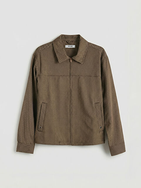 XSIDE Rahat Kalıp Erkek Gömlek Ceket - W5OF47Z8-LLM
