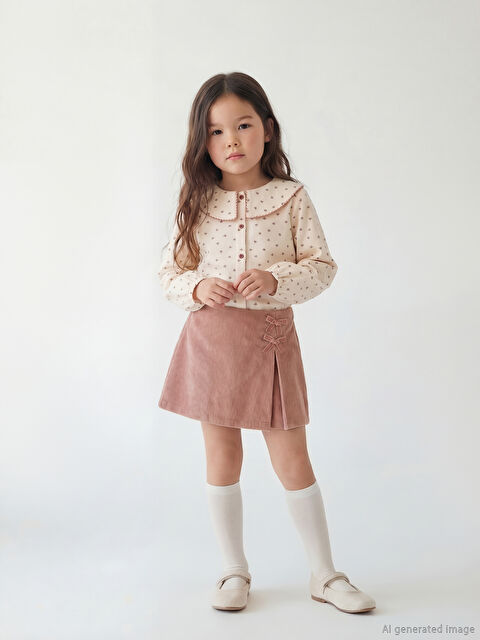 LCW Kids Bebe Yaka Kız Çocuk 3'lü Takım - W5OG39Z1-LRA